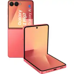MediaMarkt Samsung Galaxy Z Flip7 - 5g 512 Gb Coral Red aanbieding