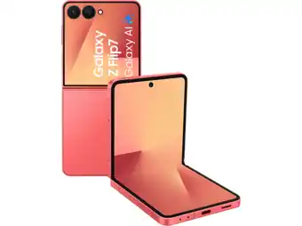 MediaMarkt Samsung Galaxy Z Flip7 - 5g 512 Gb Coral Red aanbieding
