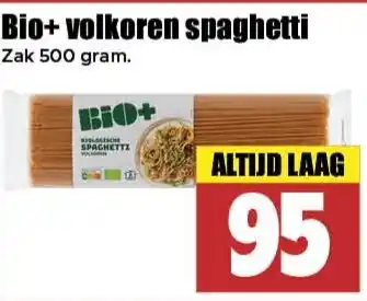Dirk Bio+volkoren spaghetti aanbieding