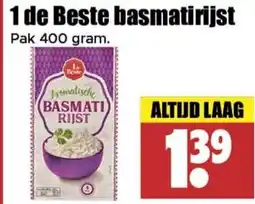 Dirk 1 de Beste basmatirijst aanbieding