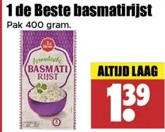 Dirk 1 de Beste basmatirijst aanbieding