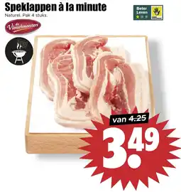 Dirk Speklappen à la minute aanbieding