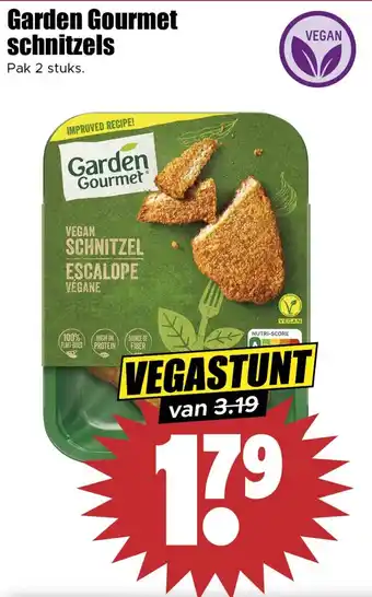 Dirk Garden Gourmet schnitzels aanbieding