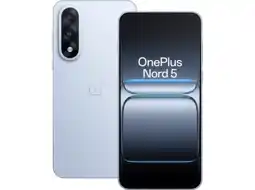 MediaMarkt ONEPLUS Nord 5 512GB 12GB Dry Ice - 512 GB Blauw aanbieding