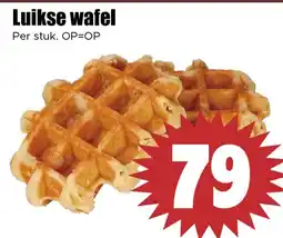 Dirk Luikse wafel aanbieding