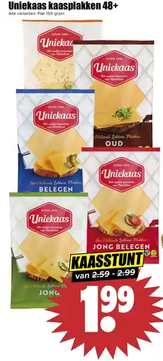 Dirk Uniekaas kaasplakken 48+ aanbieding