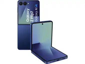 MediaMarkt SAMSUNG Galaxy Z Flip7 - 5G - 512 GB Navy aanbieding