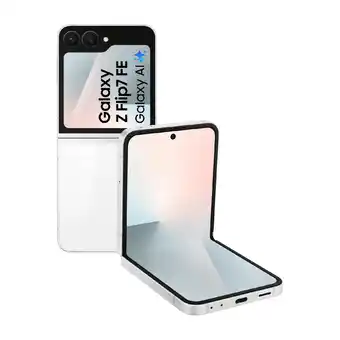 MediaMarkt SAMSUNG Galaxy Z Flip7 FE - 5G - 256 GB White aanbieding