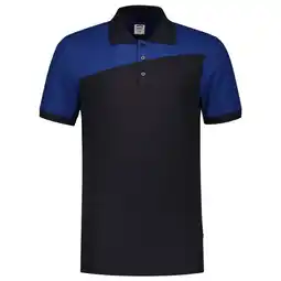 Welkoop Tricorp Bicolor Naden - Poloshirt - Blauw/Kobalt aanbieding