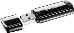 Conrad Transcend JetFlash 350 USB-stick 4 GB Zwart TS4GJF350 USB-A 2.0 aanbieding