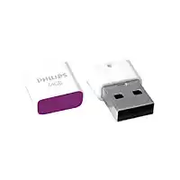 Bol.com Philips USB stick 2.0 64GB - Pico - Paars - FM64FD85B aanbieding