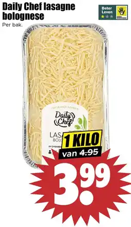 Dirk Daily Chef lasagne bolognese aanbieding