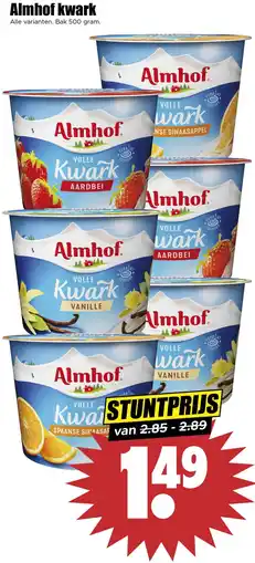 Dirk Almhof kwark aanbieding