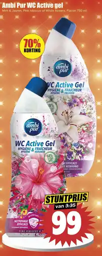 Dirk Ambi Pur WC Active gel aanbieding