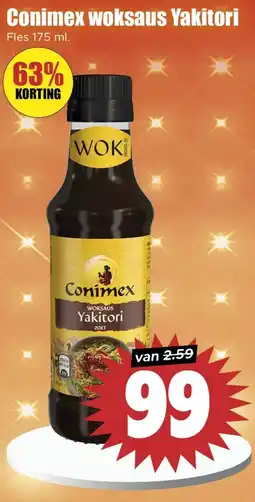 Dirk Conimex woksaus Yakitori aanbieding