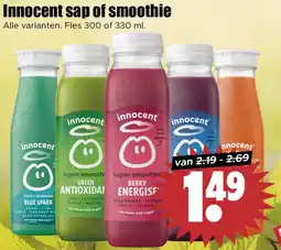Dirk Innocent sap of smoothie aanbieding