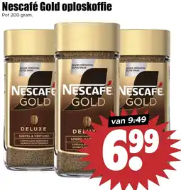 Dirk Nescafé Gold oploskoffie aanbieding