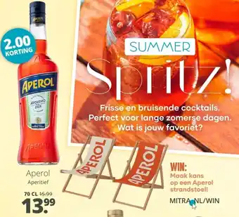 Mitra Aperol aanbieding