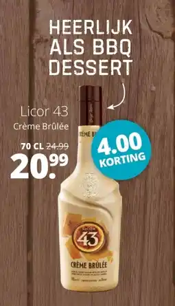 Mitra Licor 43 Crème Brûlée aanbieding