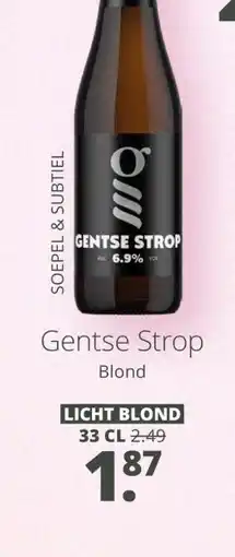 Mitra Gentse Strop Blond aanbieding
