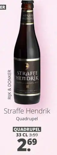 Mitra Straffe Hendrik Quadrupel aanbieding