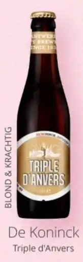 Mitra De Koninck Triple d'Anvers aanbieding