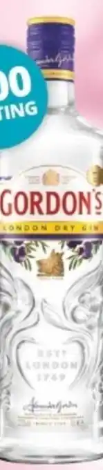 Mitra Gordon's London Dry aanbieding