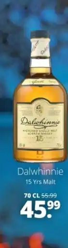 Mitra Dalwhinnie 15 Yrs Malt aanbieding