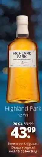Mitra Highland Park 12 Yrs aanbieding