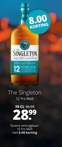Mitra The Singleton 12 Yrs Malt aanbieding