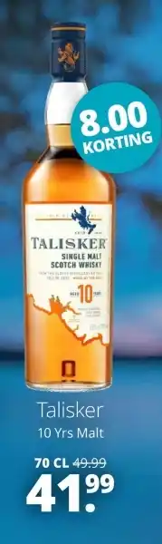 Mitra Talisker 10 Yrs Malt aanbieding