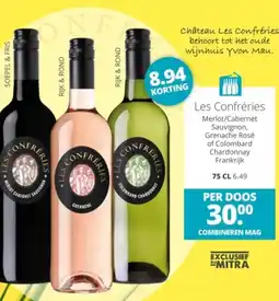 Mitra Les Confréries aanbieding