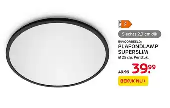 Praxis Plafondlamp Superslim aanbieding