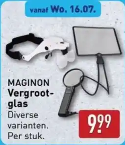 ALDI Maginon Vergroot glas aanbieding