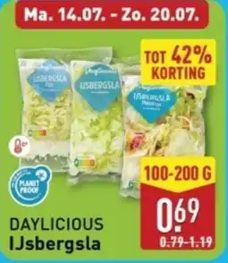 ALDI Daylicious Ijsbergsla aanbieding