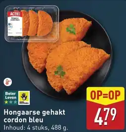 ALDI Hongaarse gehakt cordon bleu aanbieding