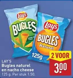 ALDI Lays Bugles naturel en nacho cheese aanbieding