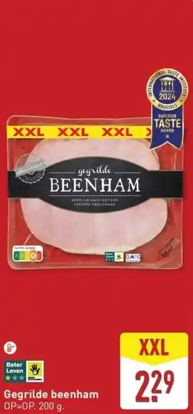 ALDI Gegrilde beenham XXL aanbieding