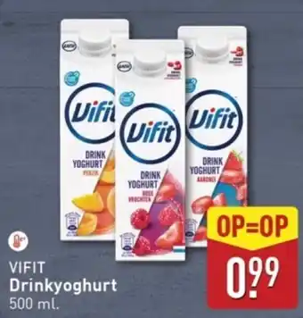 ALDI Vifit Drinkyoghurt aanbieding