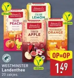 ALDI Westminster Landenthee aanbieding