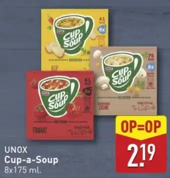 ALDI Unox Cup a Soup aanbieding