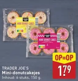 ALDI Trader Joe's mini donutcakejes aanbieding