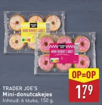 ALDI Trader Joe's mini donutcakejes aanbieding