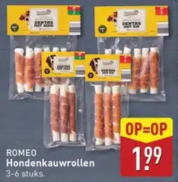 ALDI Romeo Hondenkauwrollen aanbieding