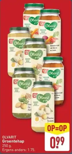 ALDI Olvarit Groentehap aanbieding