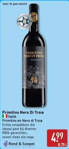 ALDI Primitivo en Nero di Troia aanbieding