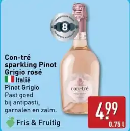 ALDI Con-tré sparkling Pinot aanbieding
