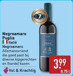 ALDI Negroamaro Puglia aanbieding