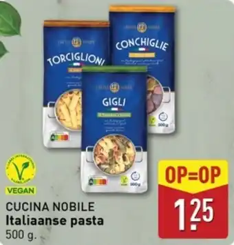 ALDI Cucina nobile italiaanse pasta aanbieding