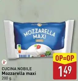ALDI Cucina nobile mozzarella maxi aanbieding